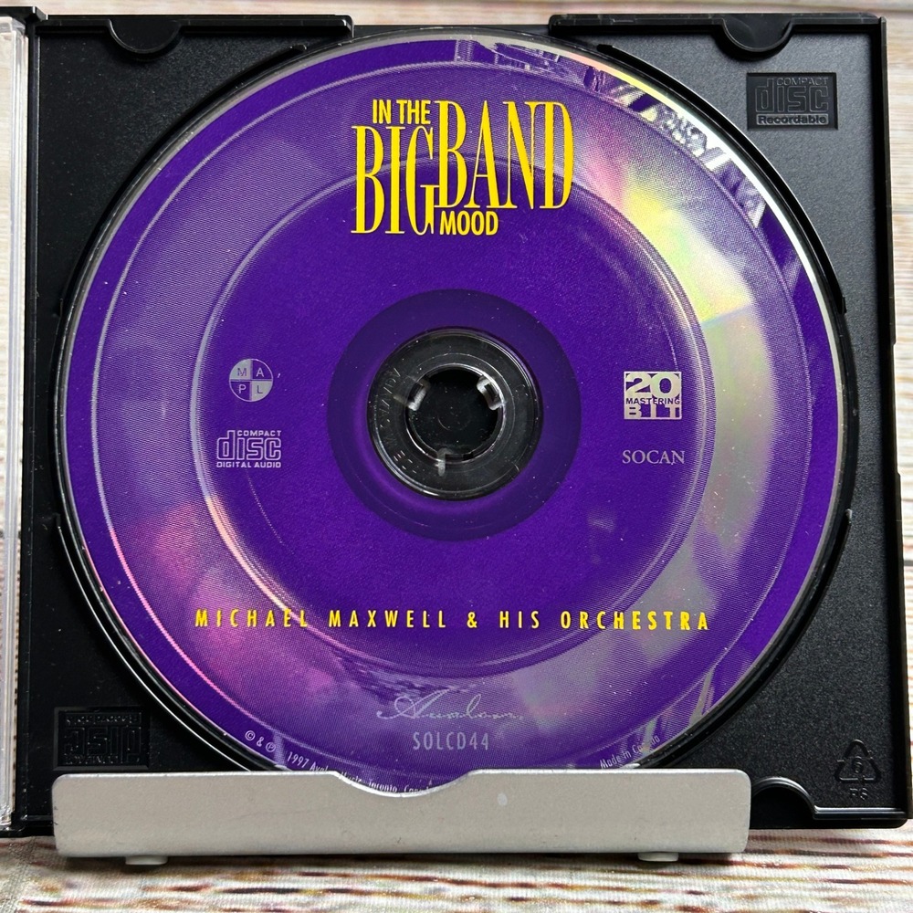 In the Big Band Mood Michael Maxwell & His Orchestra CD 1997 Avalon Jazz